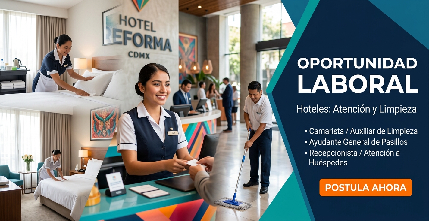 Lee más sobre el artículo Hoteles: Atención y Limpieza