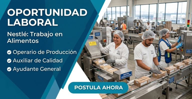 Lee más sobre el artículo Nestlé: Trabajo en Alimentos