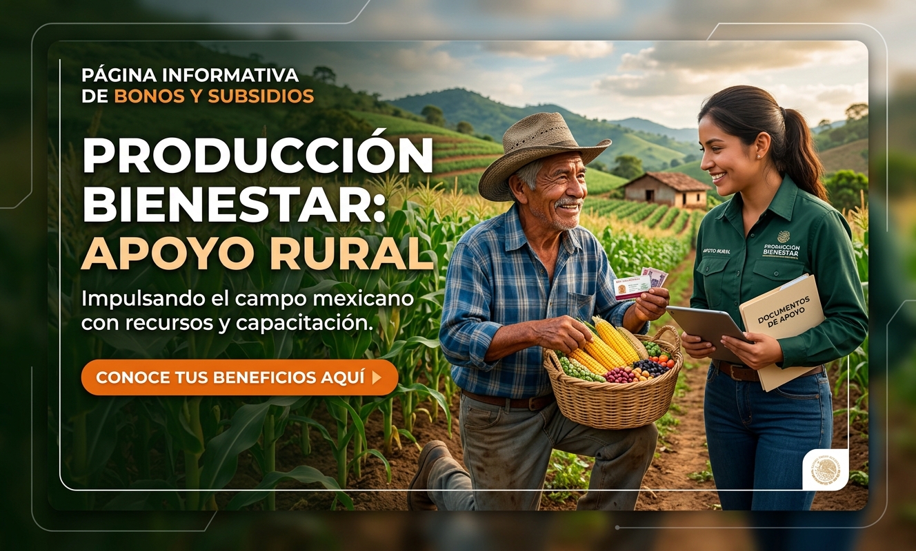 Lee más sobre el artículo Producción Bienestar: Apoyo Rural